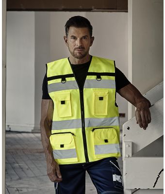 Hi-vis ripstop tool vest (HVW108)