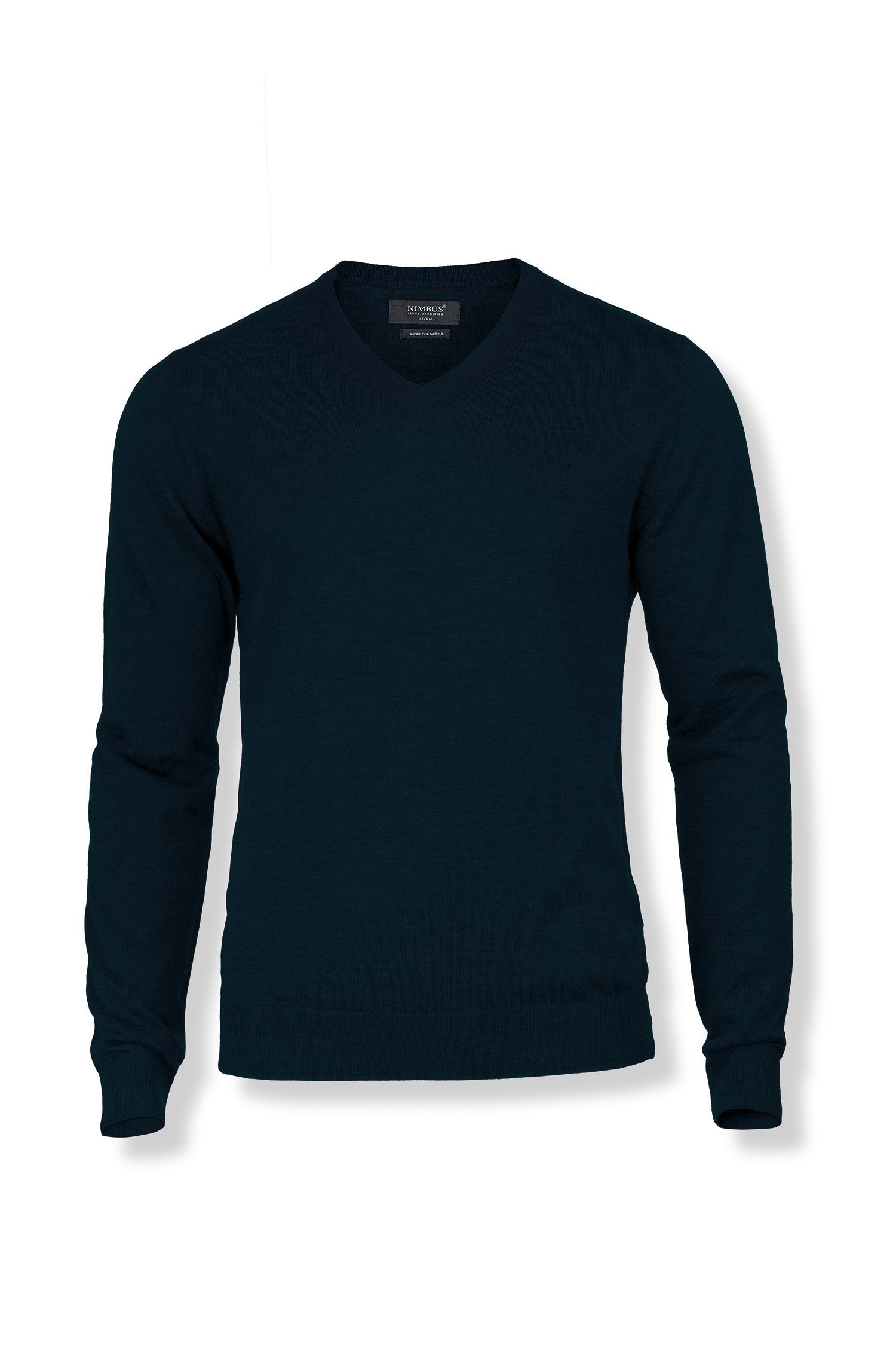 Ashbury V Neck Knit Pullover Embroidered Workwear UK
