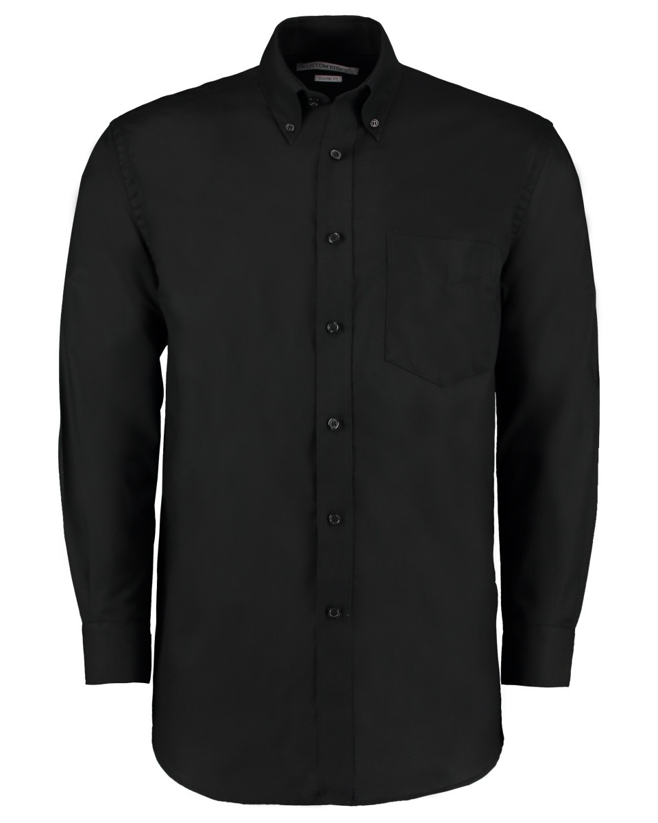 Kustom Kit Men's Classic Fit Long Sleeve Workwear Oxford Shirt from