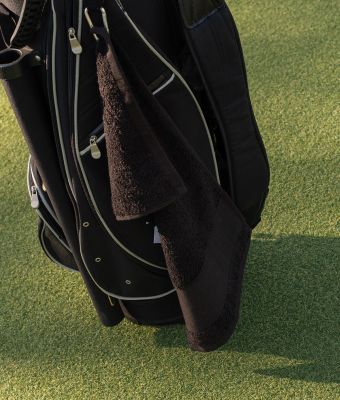 Printable border golf towel 