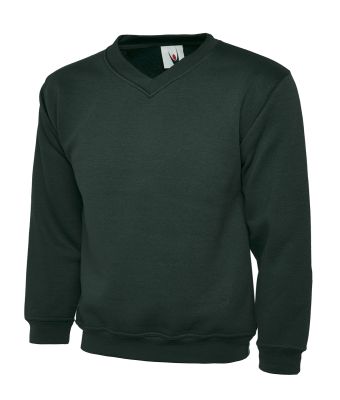 300gsm Classic V-Neck Sweatshirt