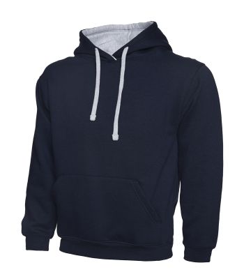 Contrast Hooded Sweatshirt 