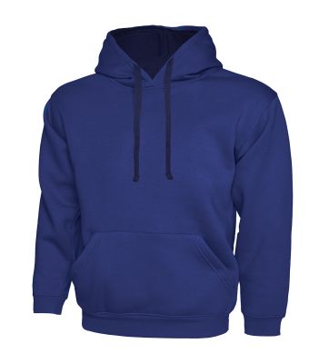 Contrast Hooded Sweatshirt 